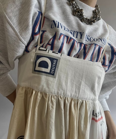 【RE;CIRCLE】RE Eco-Friendly Bag Camisole Long One-piece / 240905-018