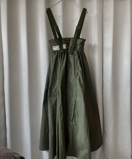 【2026SS最終 / RE;CIRCLE】 RE U.S Military Rebuild 2way One-piece(Khaki)/ ARMY-01