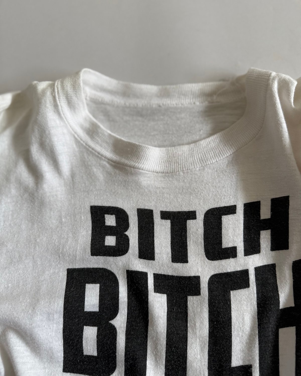 USED】 80~90's BITCH BITCH BITCH T-Shirt / 2506