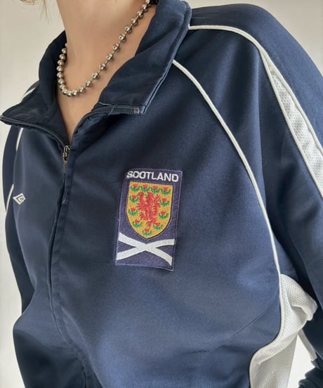 【USED】 Umbro Scotland Jersey Top / 251213-014
