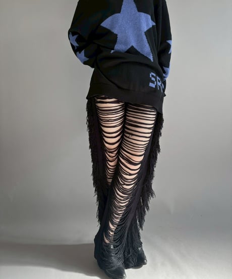 【USED】 Fringe Design Pants / 251227-014
