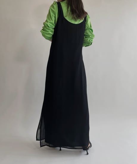 【USED】 Poly Sleeveless One-piece  / 220430-020