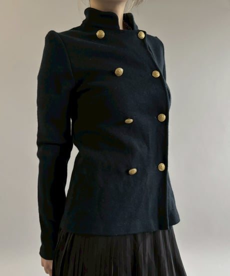 【USED】 Lauren Ralph Lauren Double Breasted Knit Cardigan / 260221-011