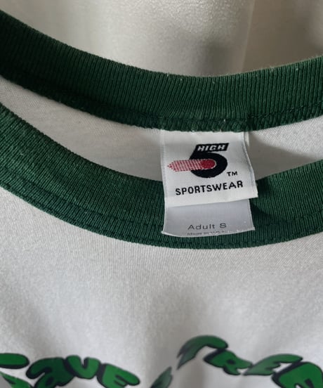 【USED】 S/S Save a tree raglan T-shirt / 230603-007