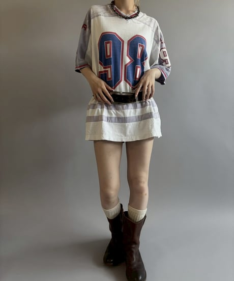 【USED】 Damage Numbering T-Shirt / 260523-006