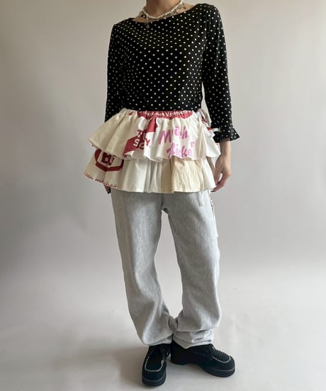 【RE;CIRCLE】 Re Eco Bag Maki Skirt /  250417-006