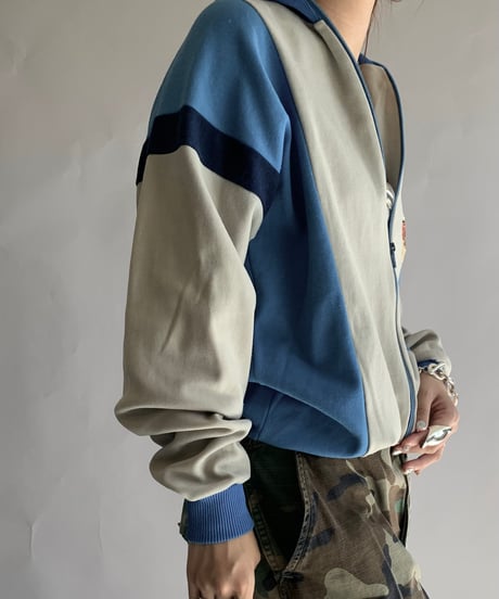 【USED】  80's Sporett Jersey Top/241116-025
