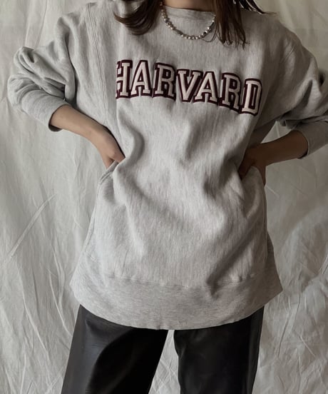 【USED】 80's USA Champion Reverse Weave HARVARD/210324-005