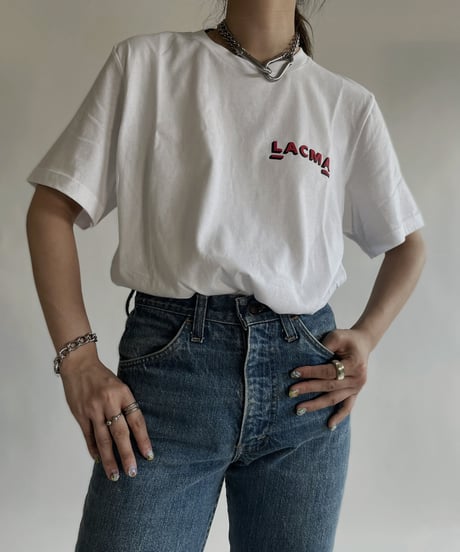 【NEW】 Short Sleeved T-shirt "LACMA" / 220611-024