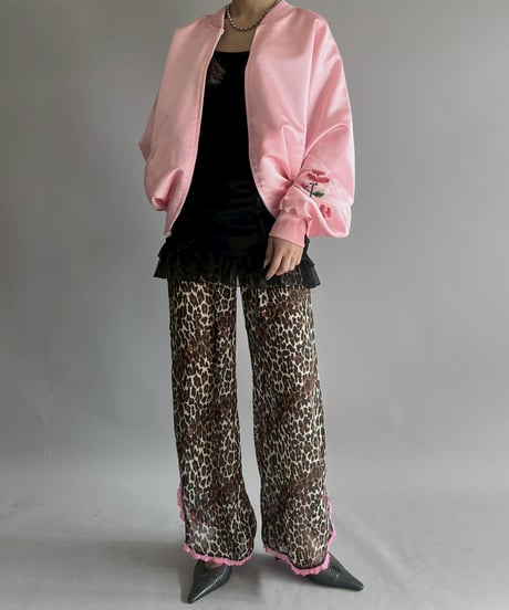 【USED】 Satin Blouson / 251122-001