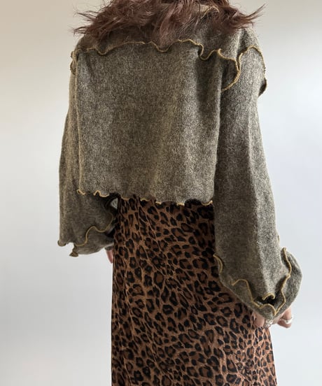 【RE;CIRCLE】 RE Mellow Knit Cardigan Top  /  241226-002