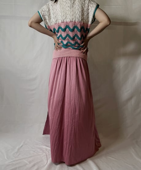 【USED】  Crochet S/S Top②/20210819-020