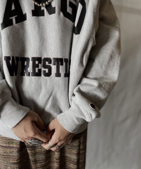 【USED】  Champion Reverse Weave Sweat ARGO WRESTLING/210902-016