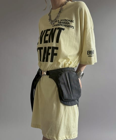 【RE;CIRCLE】 RE Suit Waist Belt Bag / 260615-007