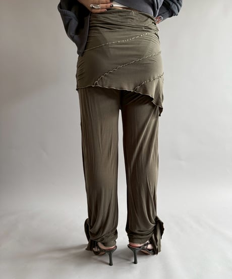 【USED】  Layered Flare Pants / 250920-009