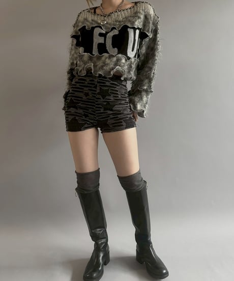 【RE;CIRCLE】 RE Mellow Mohair Knit Top/  251023-035