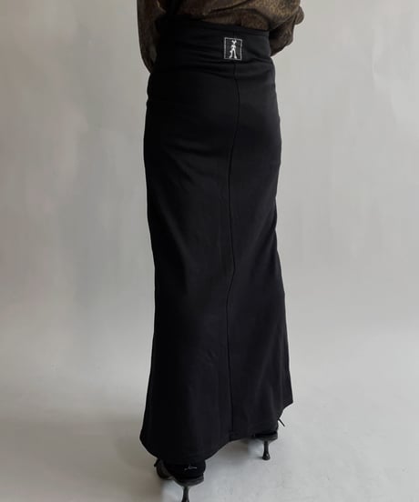 【USED】 Poly Long Skirt / 220528-014