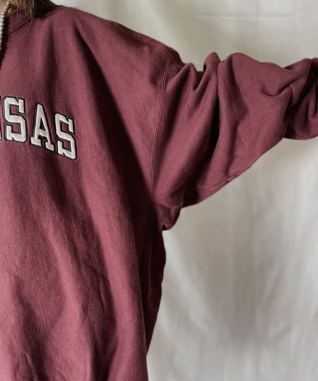 【USED】  Champion Reverse Weave Sweat ARKANSAS/210902-021