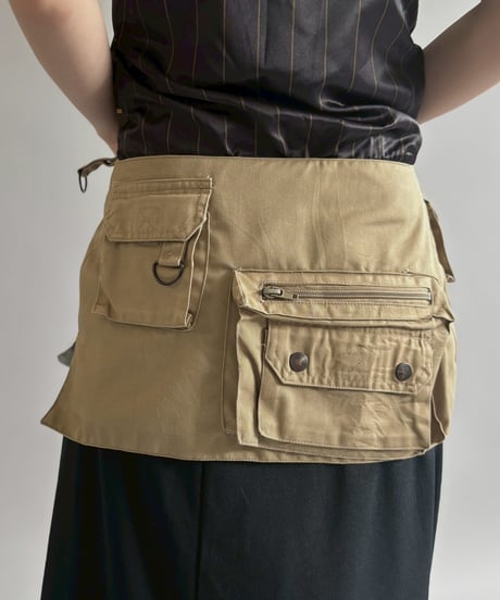 【RE;CIRCLE】  RE Fishing Vest Belt Bag / 260601-008