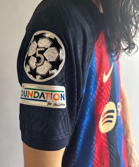 【USED 】Nike FC BARCELONA Soccer Shirt /240603-036