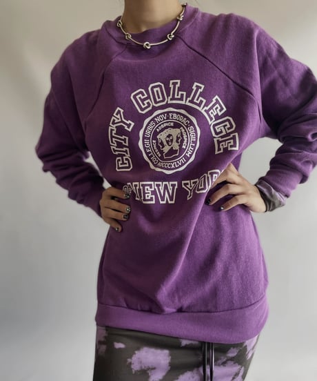 【USED】L/S College Sweat / 231009-036