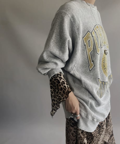 【USED】 Made in USA L/S PURDUE Sweat/ 231021-006