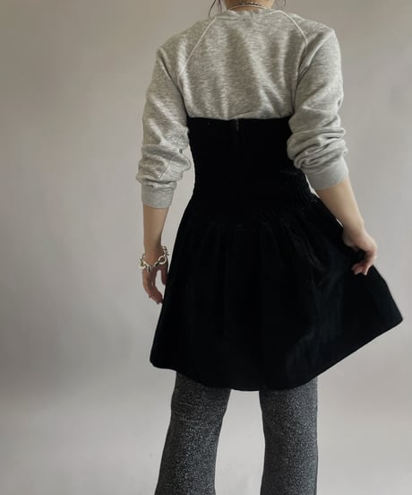 【USED】 Velour One-Piece /240414-020
