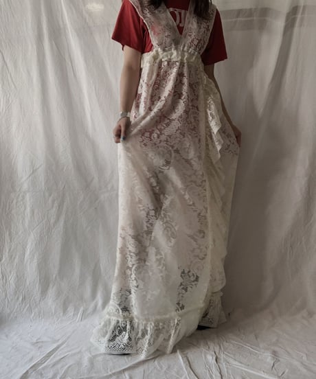 【RE;CIRCLE】 RE Lace N/S One-piece①/210611-025