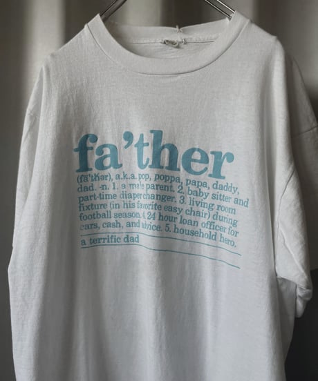 【USED】 S/S Father T-shirt / 230603-012