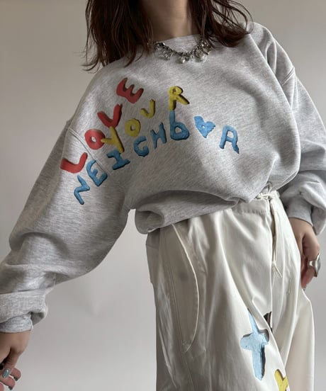 【USED】 END IS NEAR 90's Russell Athletic L/S Sweat Top /250329-007