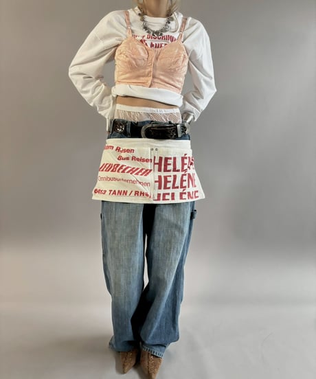 【RE;CIRCLE】 Re Eco Bag Apron /  260413-009
