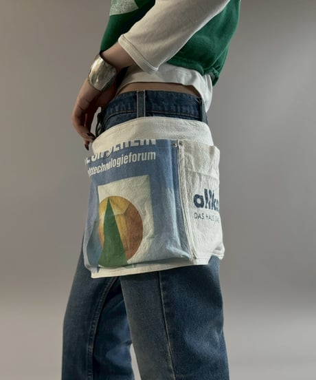 【RE;CIRCLE】 Re Eco Bag Apron /  260413-001
