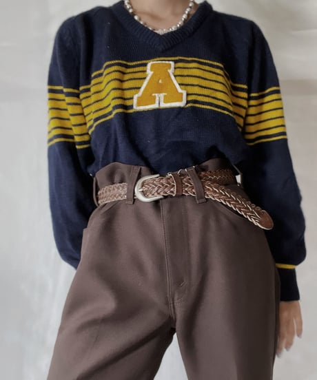 【USED】  Knit L/S Top A/211014-060