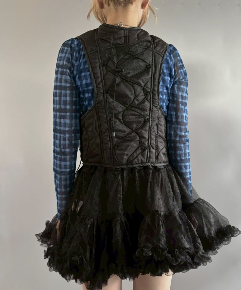 【最終価格】RE:CIRCLE RE Draw Code Down Vest 最終価格】RE:CIRCLE RE Draw Code Down Vest