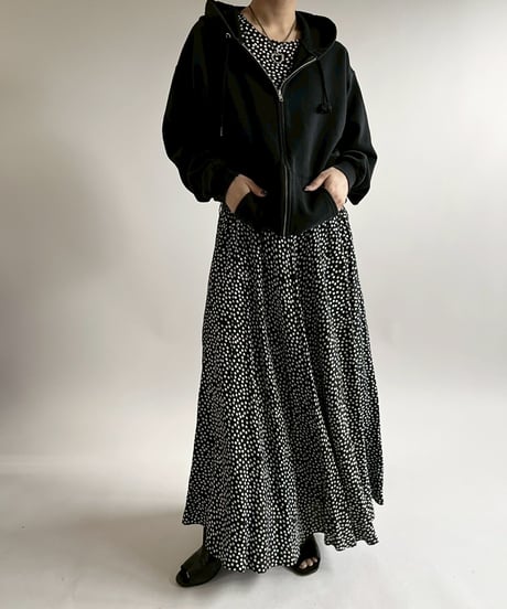 【USED】 Dot Pattern N/S Long One-Piece /250419-005