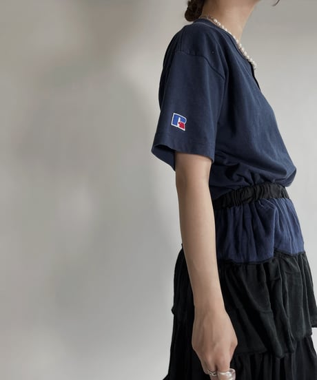 【USED】 Russell Short Sleeves T-shirt “New York Yankees” / 220503-014