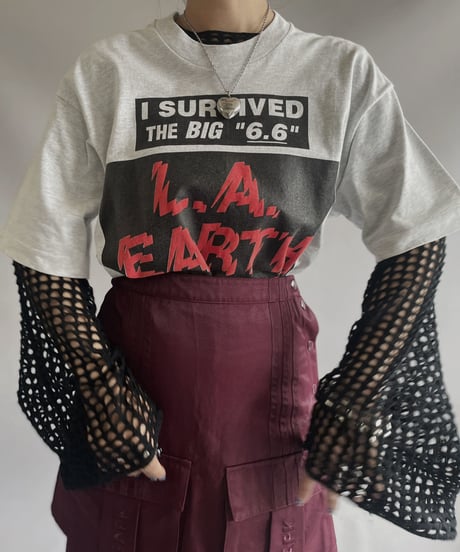 【USED】S/S 94's CALIFORNIA ROCK FACE T-Shirt/ 231009-010