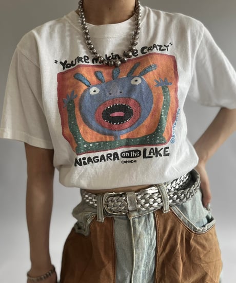【USED】 Anvil Big Head T-Shirt /240729-052