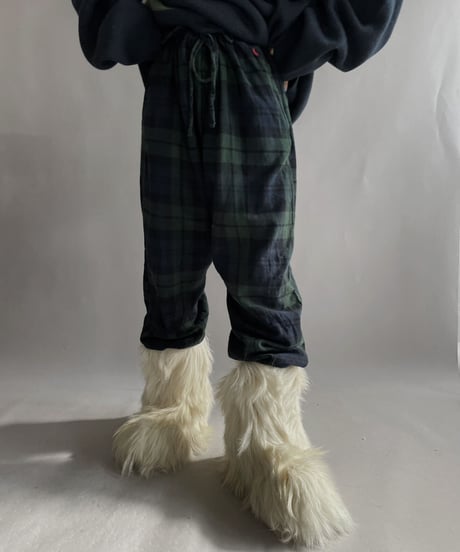 【USED】 POLO Ralph Lauren Sleepwear Cotton Checked Pants / 230114-002