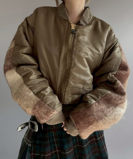【RE;CIRCLE】 RE MA1 × Mohair Knit Jacket / 251204-001