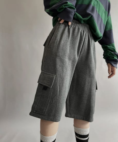 【USED】 PROCLUB Sweat Shorts Charcoal Gray / 220910-013