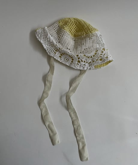 【RE;CIRCLE】 RE Crochet Lace Bucket Hat 3 / 220526-003