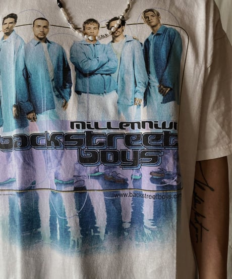 【USED】 S/S T-shirt back street boys/210526-019