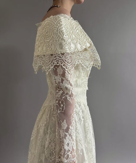 【USED】 Lace Pattern Camisole One-Piece / 260104-006