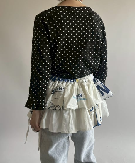 【RE;CIRCLE】 Re Eco Bag Maki Skirt /  250417-005