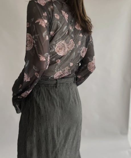 【USED】 See-through Top Rose / 230311-009