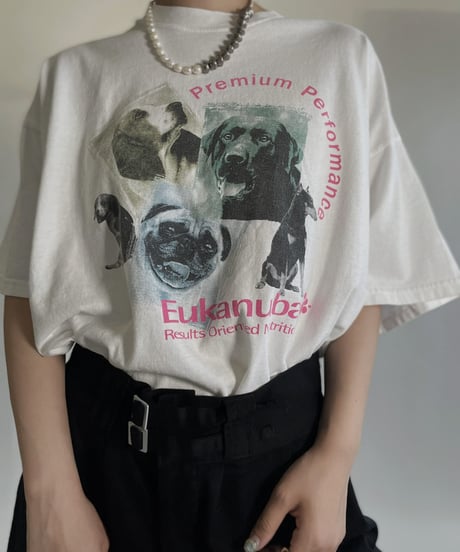 【USED】 Short Sleeved Dog T-shirt / 220625-007