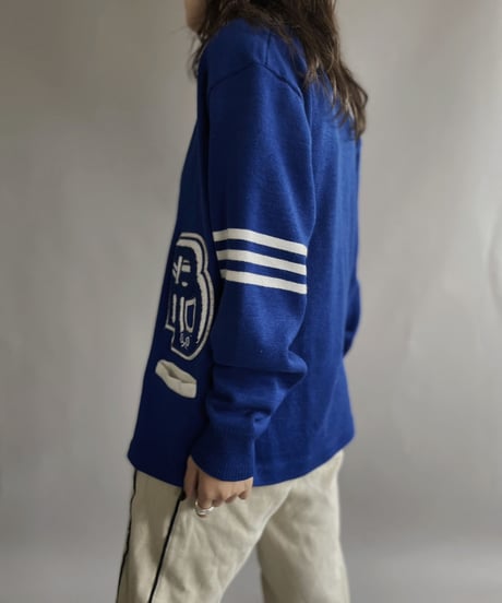 【USED】  Lettered Cardigan / 221105-012