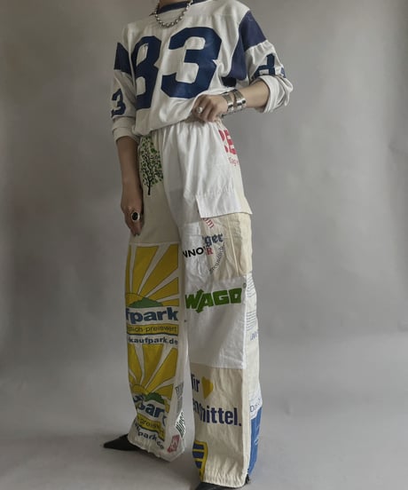 【RE;CIRCLE】RE Eco-Friendly Bag Rraw Cord Pants / 230427-005