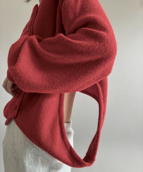 【RE;CIRCLE】 RE Deformed Acrylic Cardigan / 260312-005